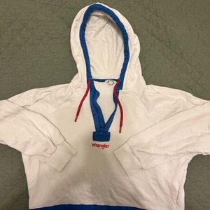 Thrifted Wrangler Cropped Sweatshirt